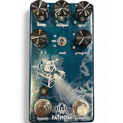 Used Walrus Audio Fathom Reverb Effect Pedal
