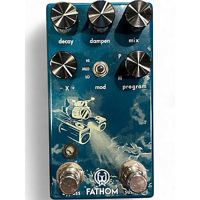 Used Walrus Audio Fathom Reverb Effect Pedal