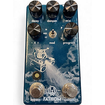 Used Walrus Audio Fathom Reverb Effect Pedal
