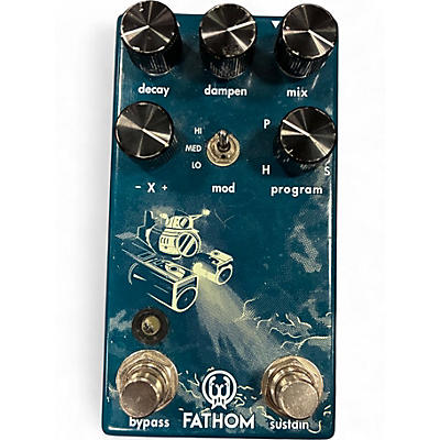 Used Walrus Audio Fathom Reverb Effect Pedal