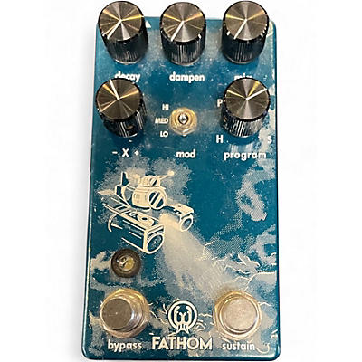 Used Walrus Audio Fathom Reverb Effect Pedal