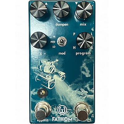 Used Walrus Audio Fathom Reverb Effect Pedal