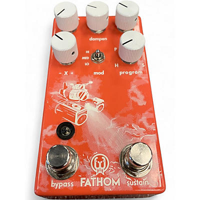 Used Walrus Audio Fathom Reverb Effect Pedal