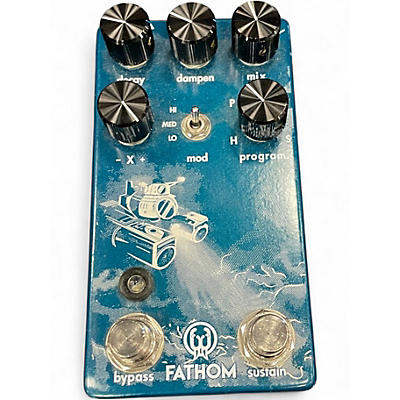 Used Walrus Audio Fathom Reverb Effect Pedal