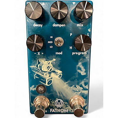 Used Walrus Audio Fathom Reverb Effect Pedal
