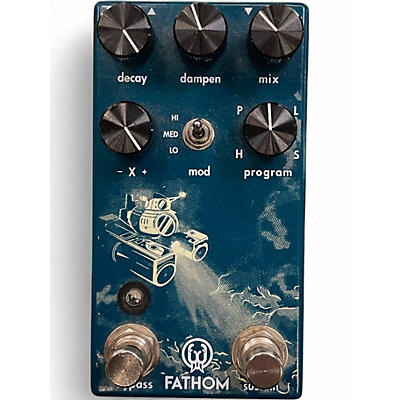 Used Walrus Audio Fathom Reverb Effect Pedal