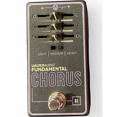 Used Walrus Audio Fundamental Chorus Effect Pedal