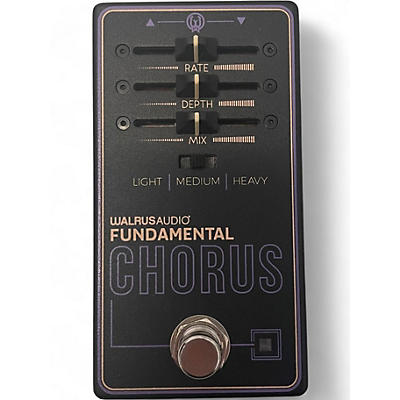 Used Walrus Audio Fundamental Chorus Effect Pedal