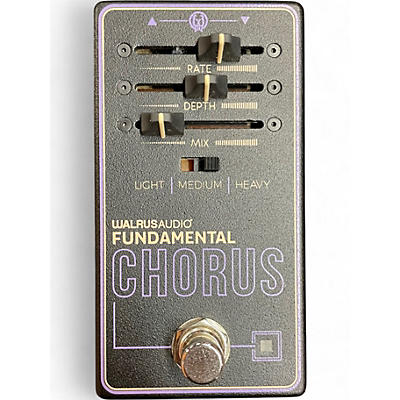 Used Walrus Audio Fundamental Chorus Effect Pedal