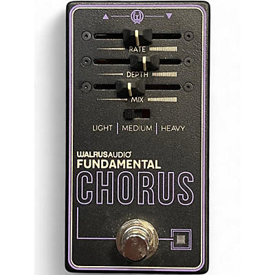 Used Walrus Audio Fundamental Chorus Effect Pedal