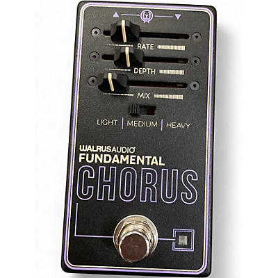 Used Walrus Audio Fundamental Chorus Effect Pedal