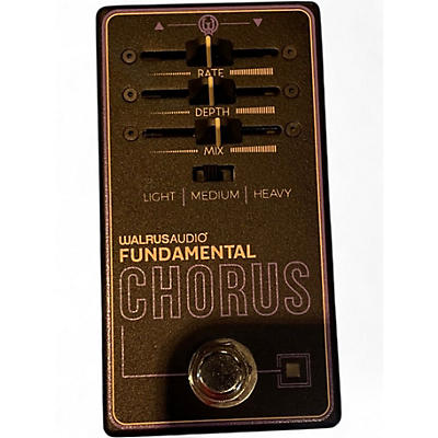 Used Walrus Audio Fundamental Chorus Effect Pedal