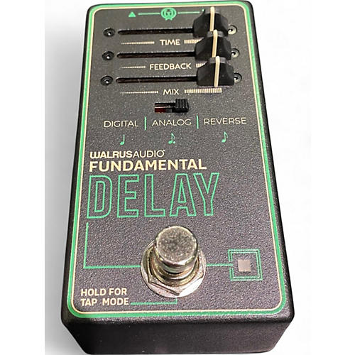 Used Walrus Audio Fundamental Delay Effect Pedal Package