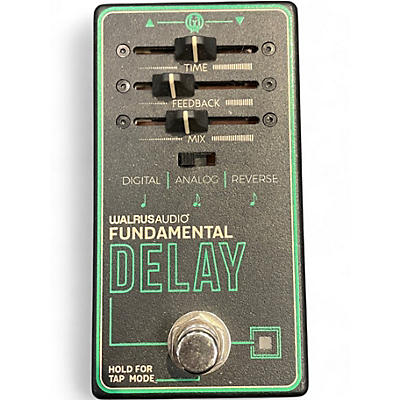 Used Walrus Audio Fundamental Delay Effect Pedal