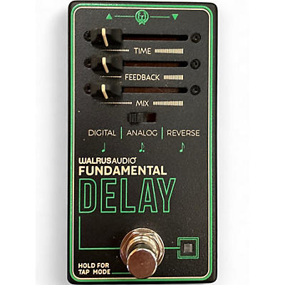 Used Walrus Audio Fundamental Delay Effect Pedal