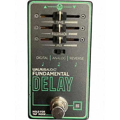 Used Walrus Audio Fundamental Delay Effect Pedal