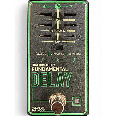 Used Walrus Audio Fundamental Delay Effect Pedal