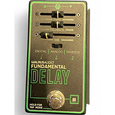 Used Walrus Audio Fundamental Delay Effect Pedal