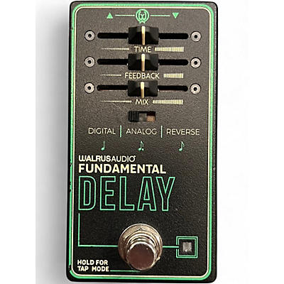 Used Walrus Audio Fundamental Delay Effect Pedal
