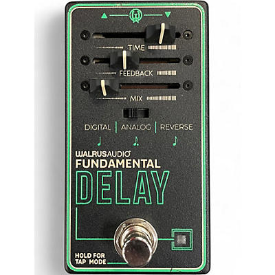 Used Walrus Audio Fundamental Delay Effect Pedal