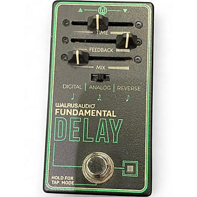 Used Walrus Audio Fundamental Delay Effect Pedal