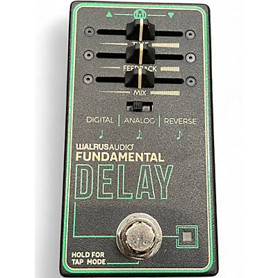 Used Walrus Audio Fundamental Delay Effect Pedal