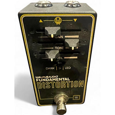 Used Walrus Audio Fundamental Distortion Effect Pedal