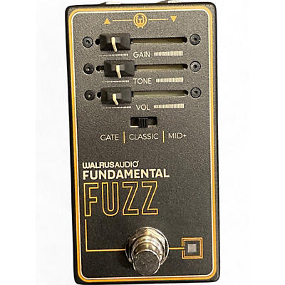 Walrus Audio Used Walrus Audio Fundamental Fuzz Effect Pedal