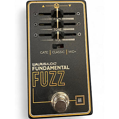 Used Walrus Audio Fundamental Fuzz Effect Pedal