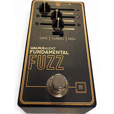 Used Walrus Audio Fundamental Fuzz Effect Pedal