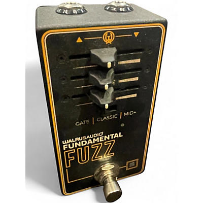 Used Walrus Audio Fundamental Fuzz Effect Pedal