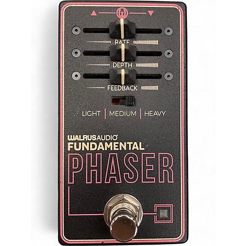 Used Walrus Audio Fundamental Phaser Effect Pedal