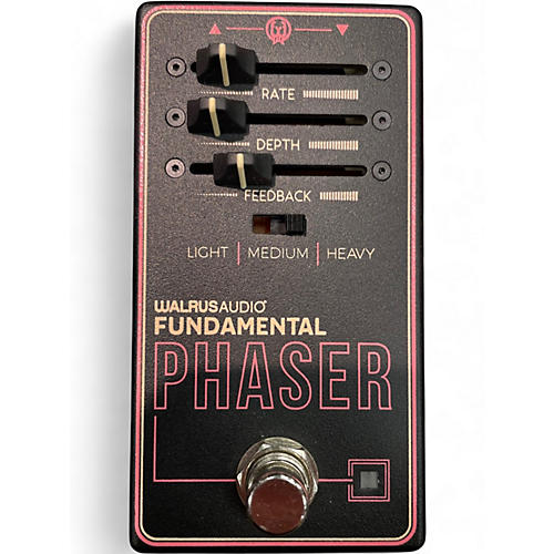 Used Walrus Audio Fundamental Phaser Effect Pedal