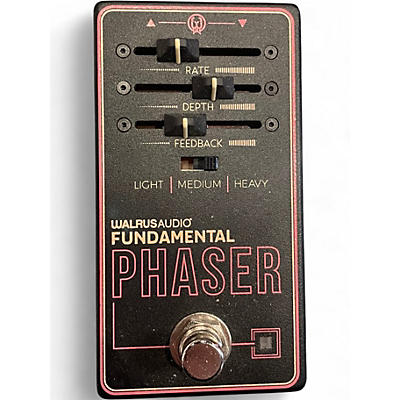 Used Walrus Audio Fundamental Phaser Effect Pedal