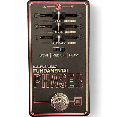 Used Walrus Audio Fundamental Phaser Effect Pedal