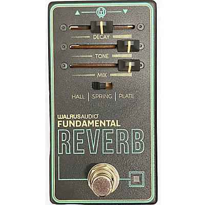 Walrus Audio Used Walrus Audio Fundamental Reverb Effect Pedal