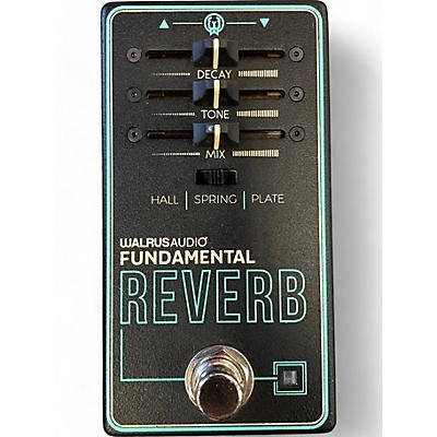 Used Walrus Audio Fundamental Reverb Effect Pedal