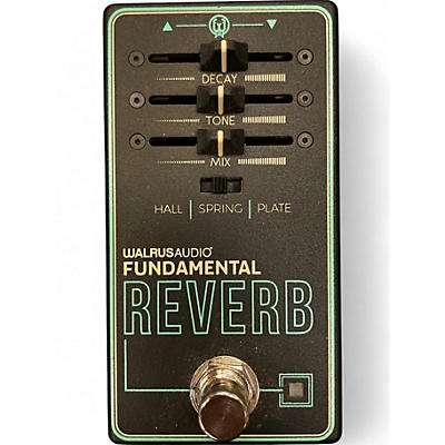 Used Walrus Audio Fundamental Reverb Effect Pedal