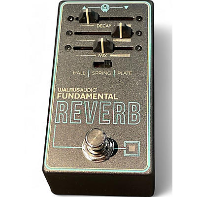 Used Walrus Audio Fundamental Reverb Effect Pedal