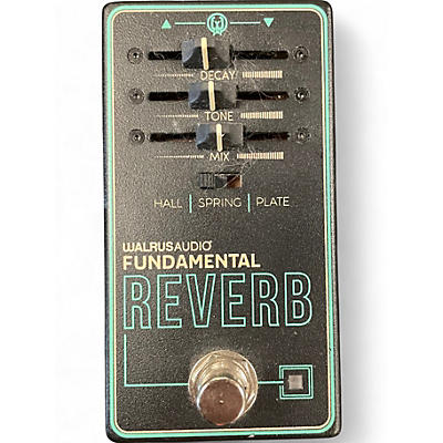 Used Walrus Audio Fundamental Reverb Effect Pedal