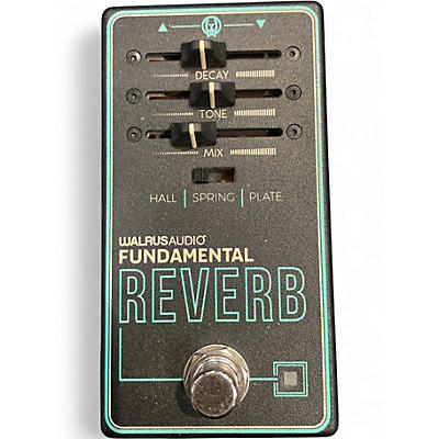 Used Walrus Audio Fundamental Reverb Effect Pedal