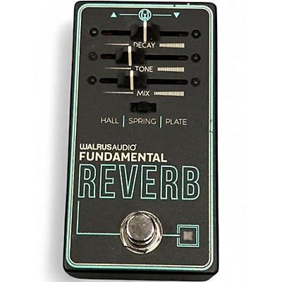 Used Walrus Audio Fundamental Reverb Effect Pedal