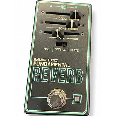 Used Walrus Audio Fundamental Reverb Effect Pedal