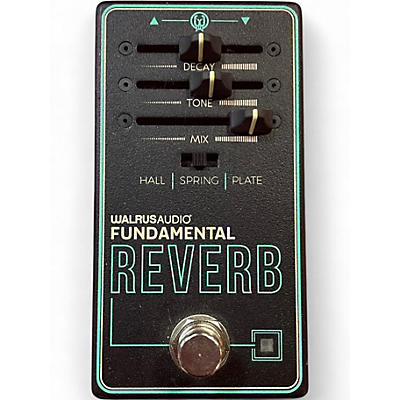 Used Walrus Audio Fundamental Reverb Effect Pedal