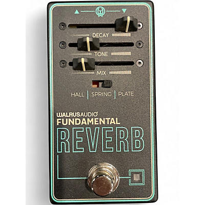 Used Walrus Audio Fundamental Reverb Effect Pedal