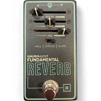 Used Walrus Audio Fundamental Reverb Effect Pedal