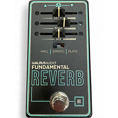 Used Walrus Audio Fundamental Reverb Effect Pedal