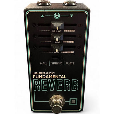 Used Walrus Audio Fundamental Reverb Effect Pedal