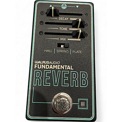 Used Walrus Audio Fundamental Reverb Effect Pedal