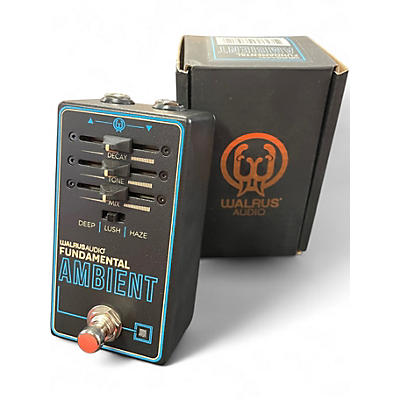 Used Walrus Audio Fundamental Series Ambient Reverb Effect Pedal